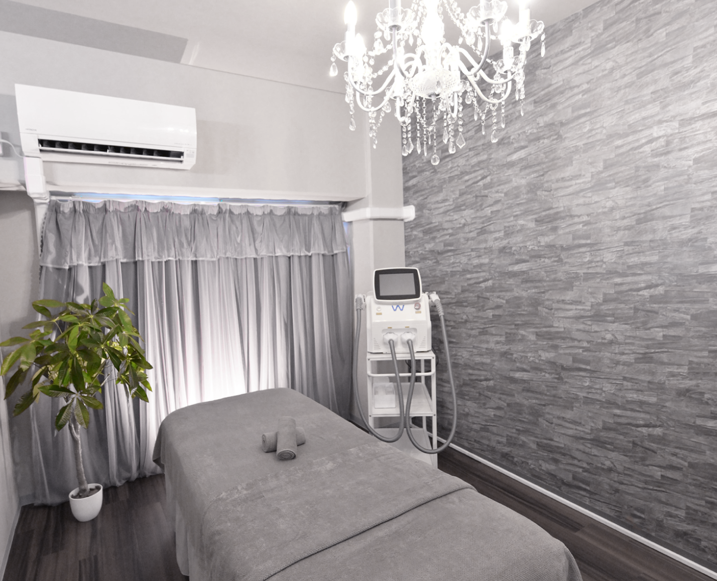 寝屋川・香里園・枚方のエステサロン「Seternal.S」の施術ルーム写真